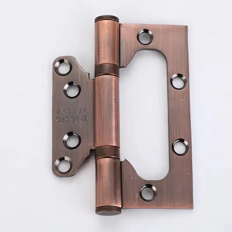 ZIJIE Hardware Window And Door Pivot Hinge Adjustable Stainless Steel/Iron Butt Hinge
