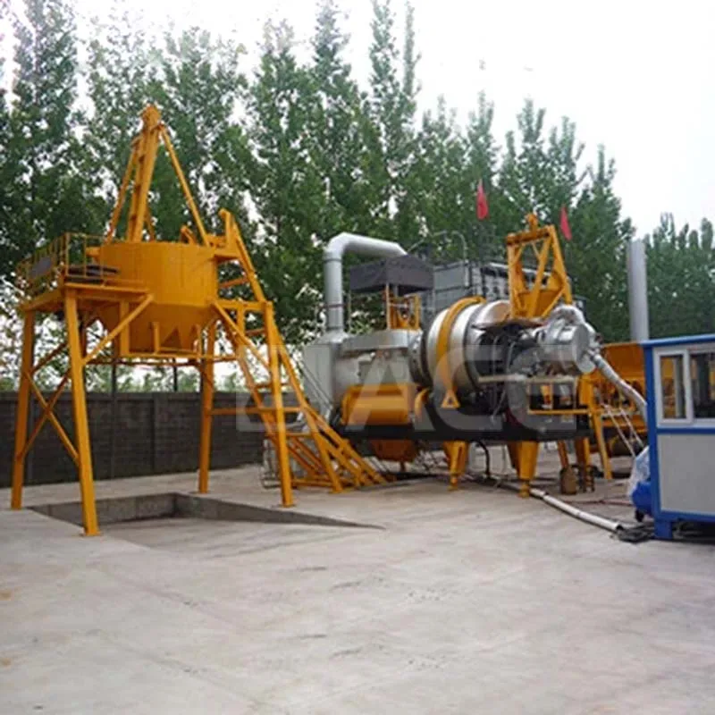 Qlb 20 Model Capacity 20t/h Portable Asphalt Batch Plant Mobile Hot Mix Asphalt Plant Product Capacity 10~80t/h