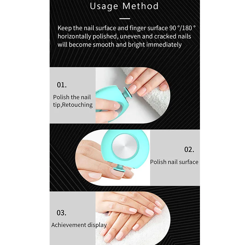 Wholesale Portable Nail Polisher Trimmer Beauty Care Tools Baby Machine Drilling Machine Clipper Electric Nail File for Pet dog
