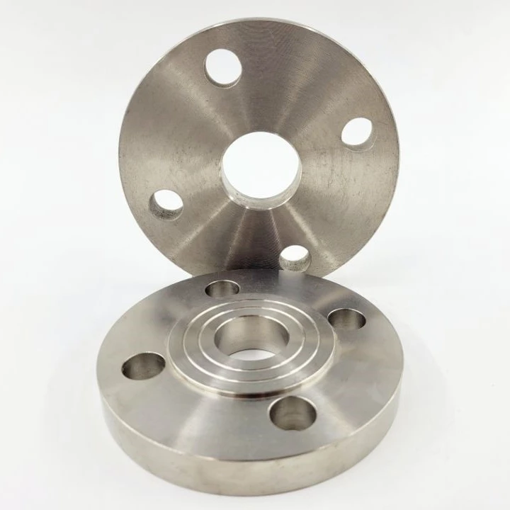 Gr1 Gr2 titanium flat forging flange for industry customized size titanium machined parts titanium products