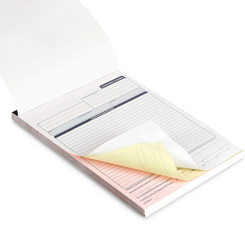 Manufacturer Professional Order Forms Duplicate Invoice Security Paper Security Computer Form Offset Printing