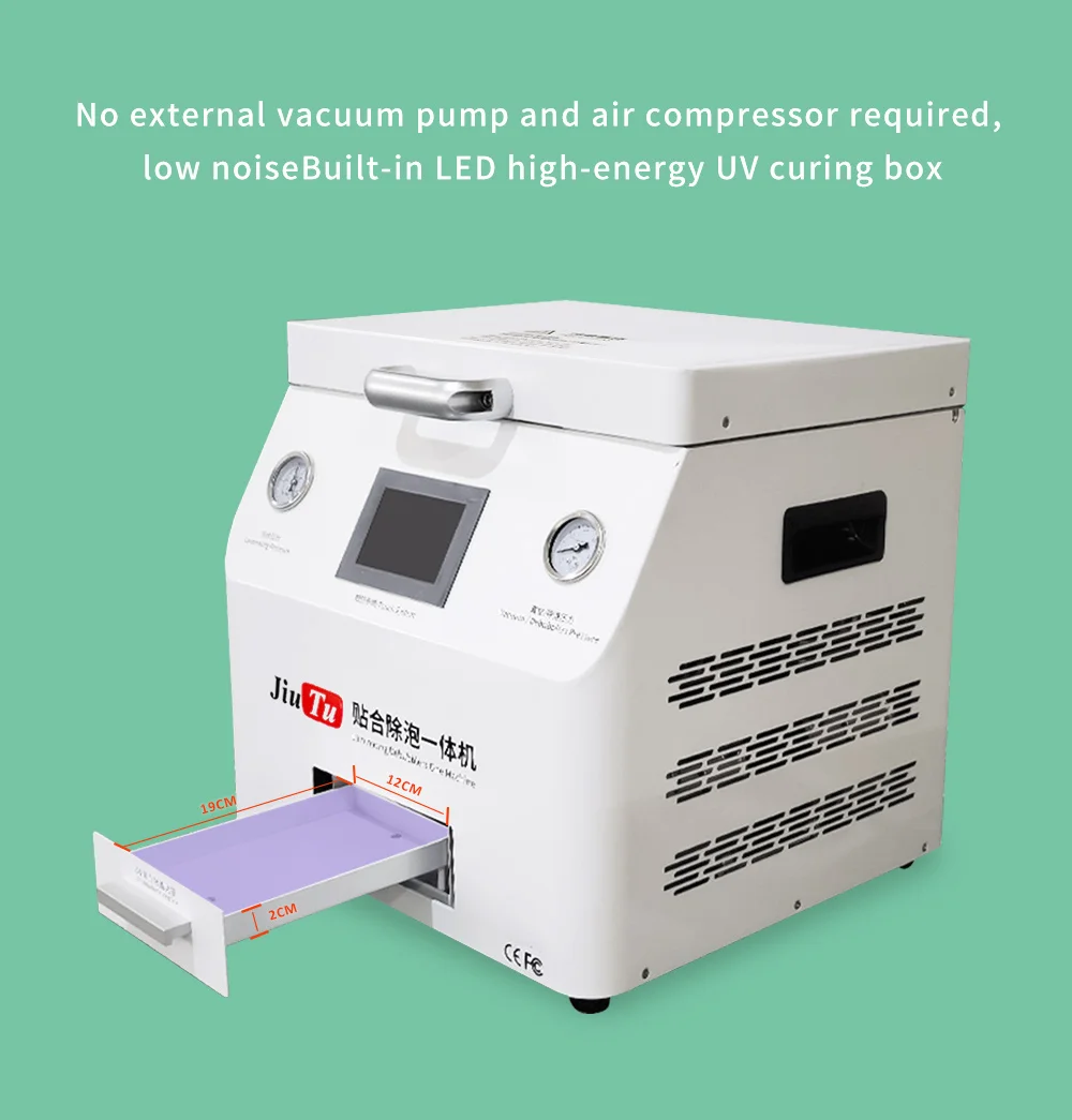 15 дюймов ОСА пузырьковая машина для мобильного телефона ЖК-экран для ноутбука ремонт мини ОСА Ламинирование