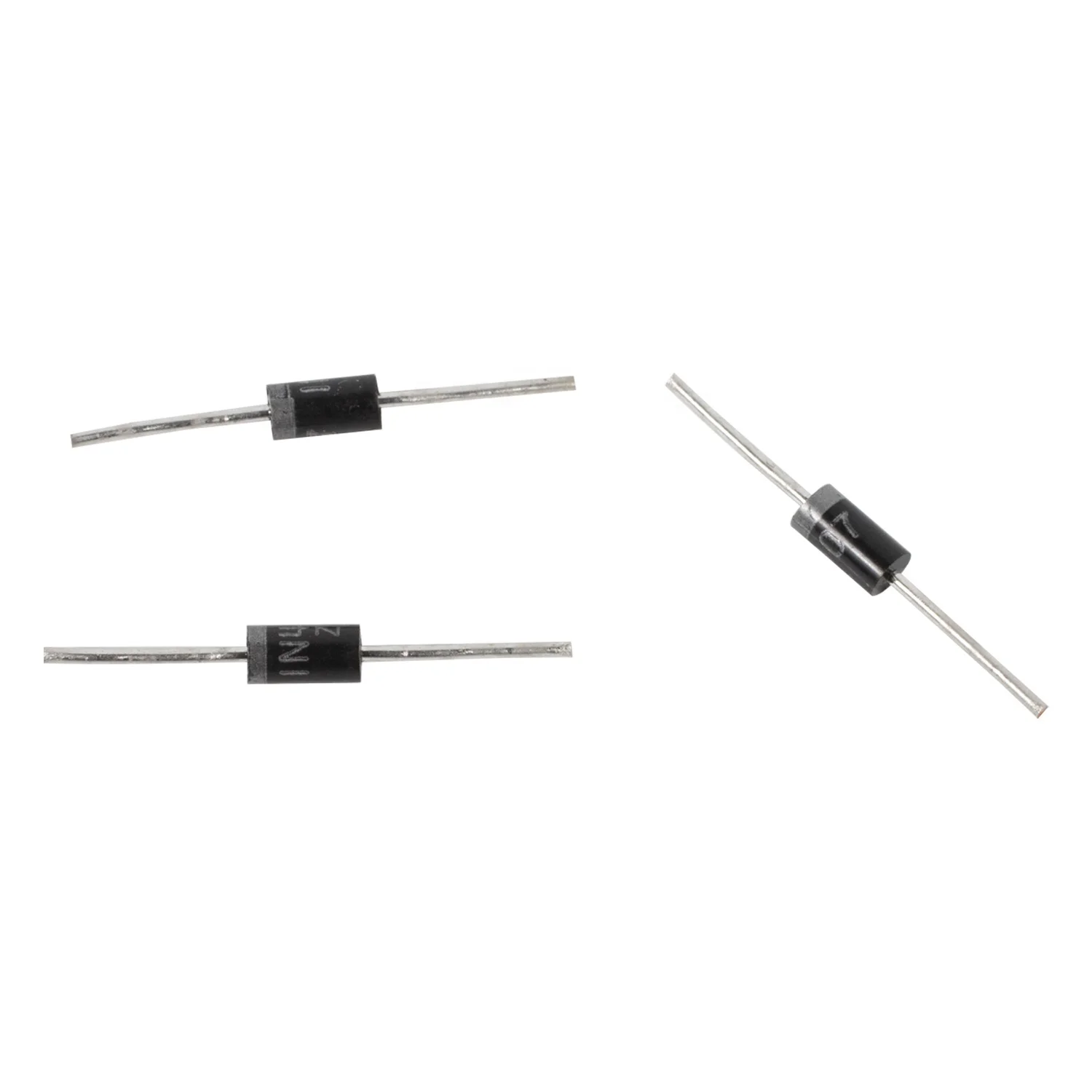 1N4001 1N4004 1N4005 1N4006 1N4007 DO-41 1.0A 1000V выпрямители общего назначения/пластиковый упакованный диод 42MILGPP 0 48 мм