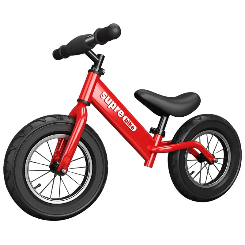 Children Kids Baby Balance Bike 3 - 6 Years 3 PU Wheel No-Pedal Toy Car Toddler Mini Cute Safty Trike
