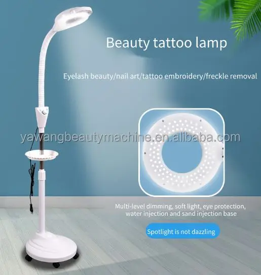 ABS Material Glass Led Magnifying Magnifier With Light Lamp