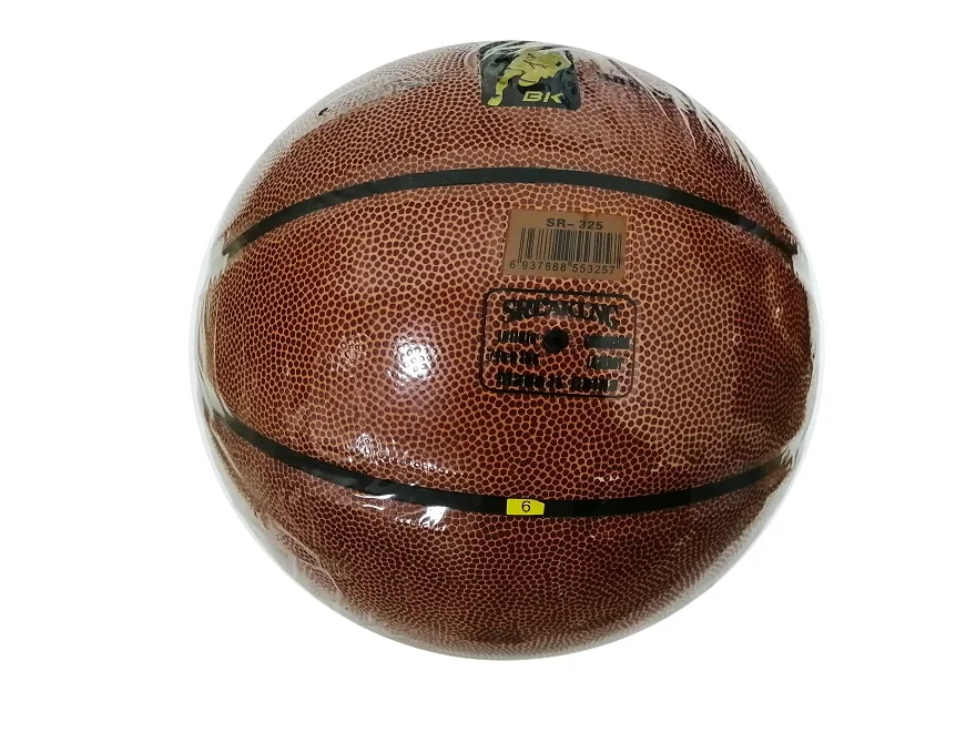 Wholesale High Quality Size 6 Lamination Basketball TPU Material Custom Promotional For Adolescent Basketball