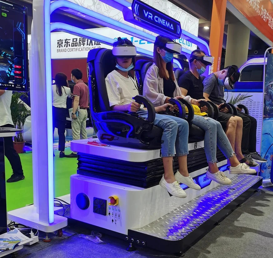 2020 зарабатывать деньги CE RoHS удивительный продукт VR машина 9D 4 места киноигра проект/9D Виртуальная реальность Кино/9D виртуальные яйца