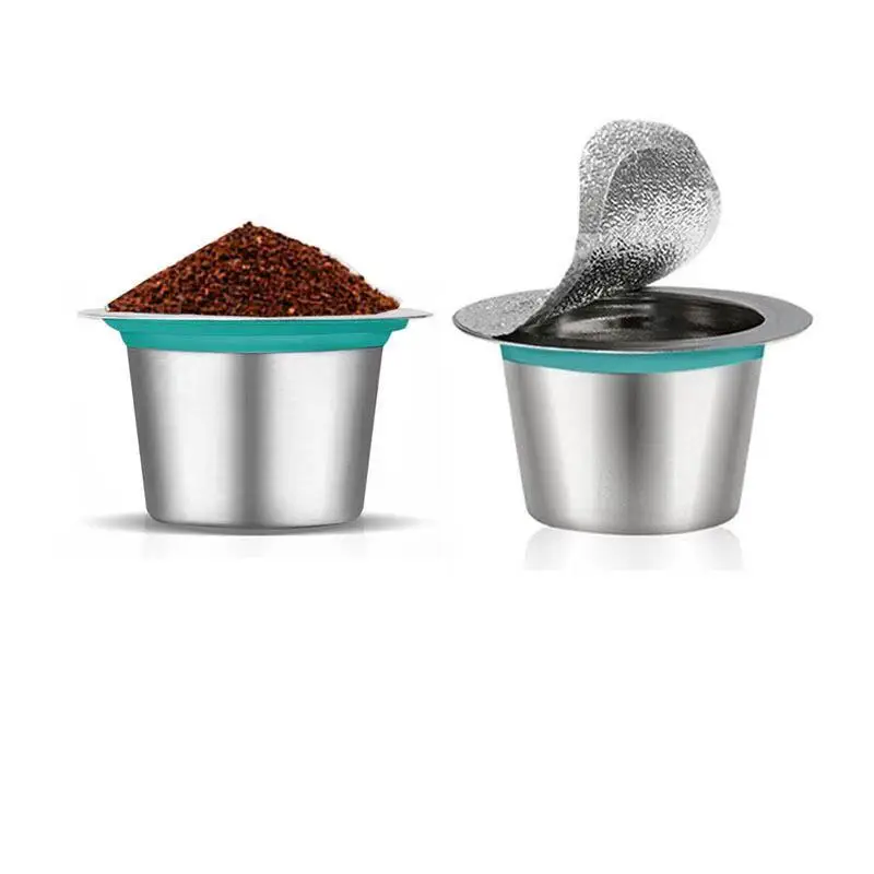  Пустые капсулы для кофе Nespresso с самоклеющейся алюминиевой
