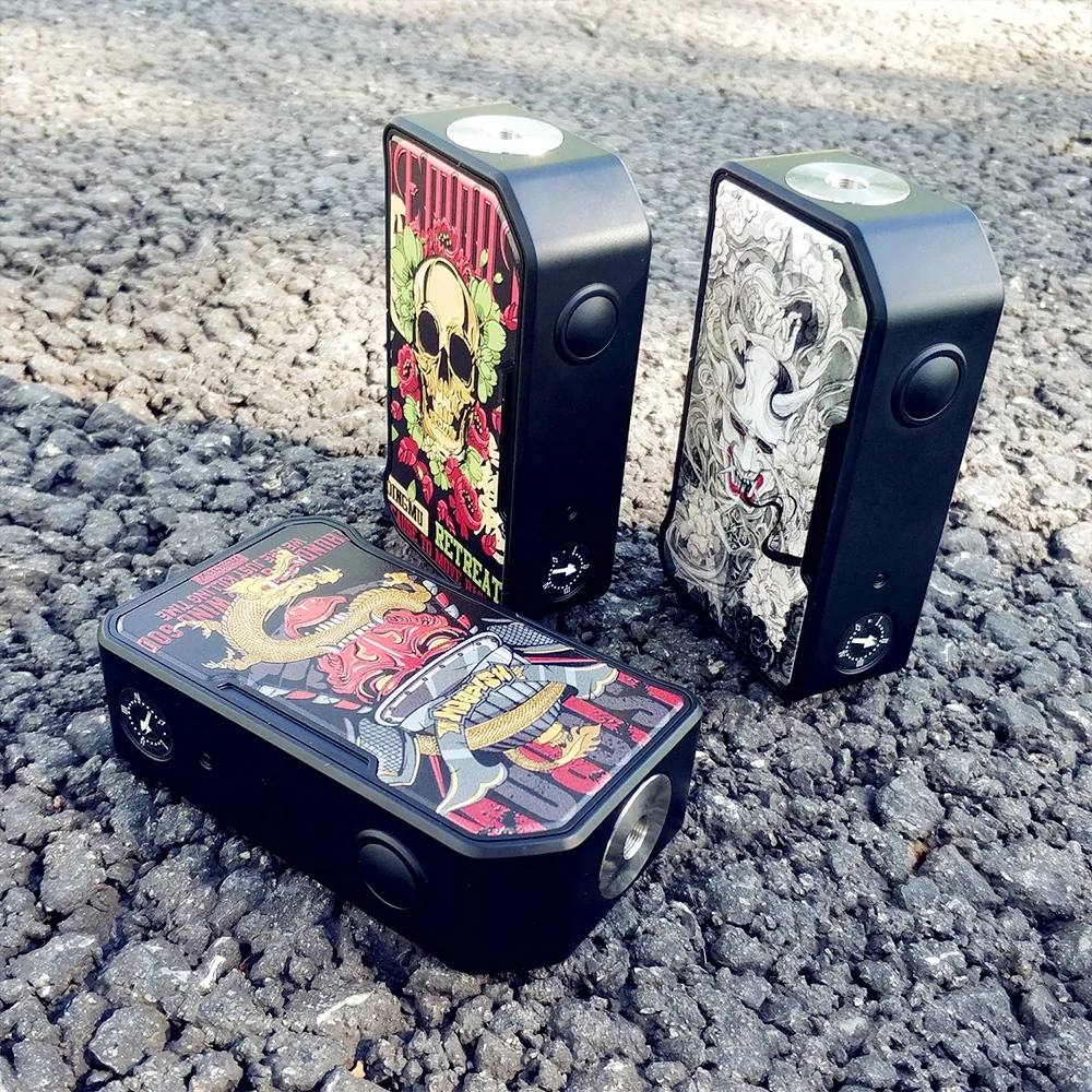 Hot sales Indonesia MVV 2 Mod DOVPO is powered by dual 18650 batteries with 280W max box mod