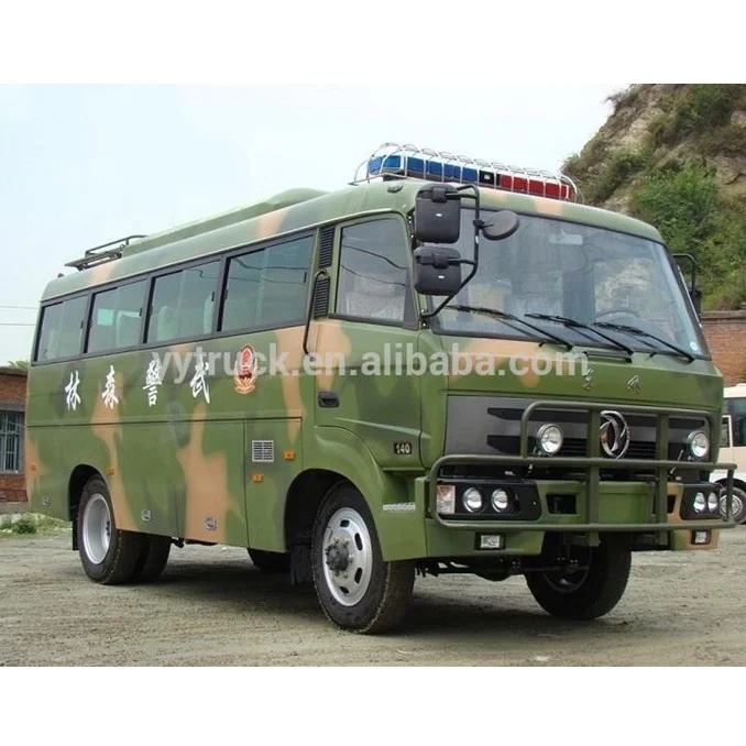 China dongfeng 4*4 cross country vehicle off road bus for hot sale