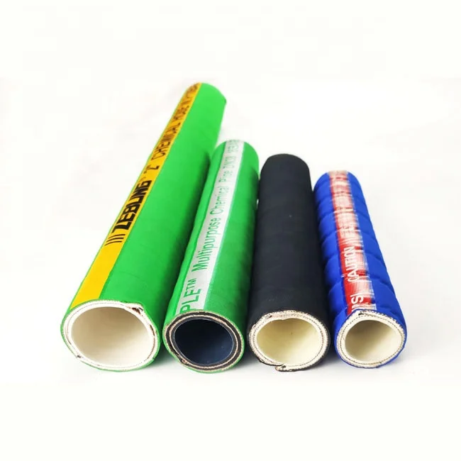 High quality 2 inch 4 inch chemical resistant UHMWPE solvent chemical hose hoses and fittings