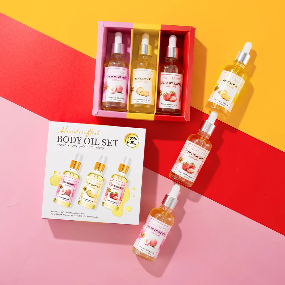 Private Label Body Juice Oil Body Massage Essence Oil Moisturizing Nourishing Fragrance Brightening Body Juice Oil