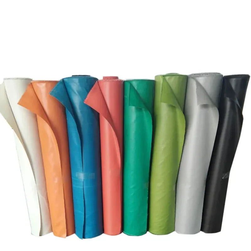 Color silicone rubber coated glass fiber fabric fire retardant silicone fire retardant cloth