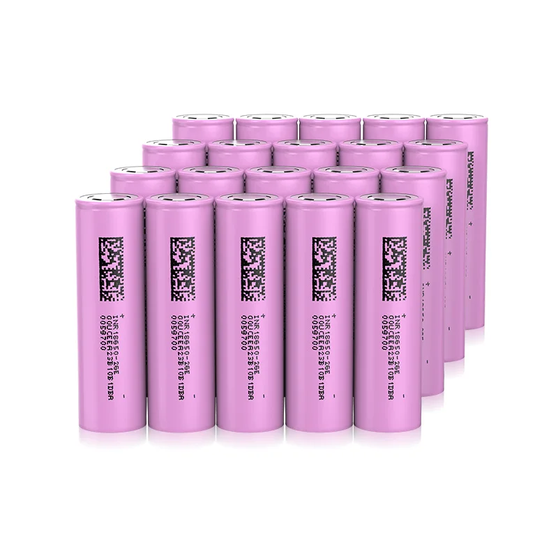 2024 Factory Direct 18650 Battery 2600mAh 3.7V Lithium Li ion battery pack li ion 18650 cell electric bicycle battery