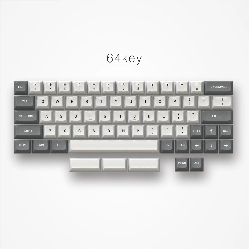 SIKAKEYB  60% 84 64 61 68KEY ORIGINAL HEIGHT SPHERICAL PBT DOUBLESHOT BACKLIGHT  KEYCAPS SETS COLORFUL KEYBOARD KEYCAPS