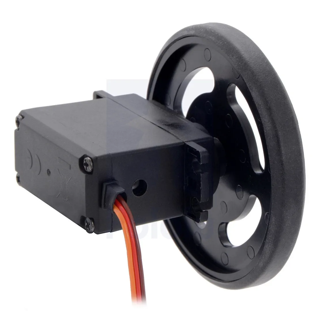 Аналоговый сервопривод 6V 6Kg FS5106R с шарикоподшипниками бессердечный двигатель Серводвигатель 360 градусов 0105 сек для привода мото-сервопривода