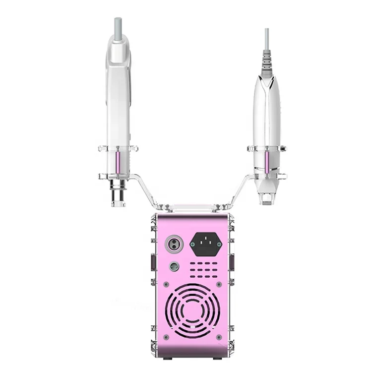 Горячая продажа 2 в 1 EMS бионические приманки для рыбной ловли зажим машина красоты глаз уход за кожей лица, избавления от морщин, гиалуроновая, безыгольная мезотерапия мезо пистолет