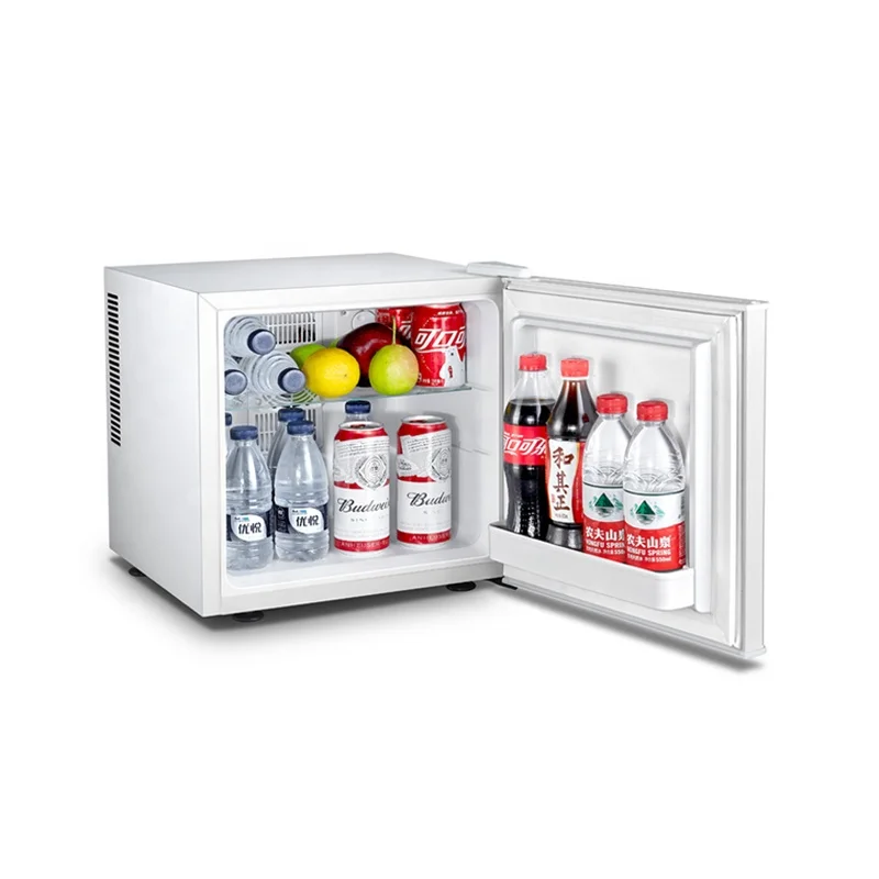 Wholesale CE 12V custom quiet 20L white car mini bar cooler fridge for home