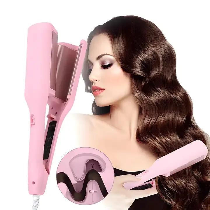 2023 New Arrivals Trending Products Curling Iron Wave Rolls Negative Ions Ceramic Egg Roll Stick 32Mm Mini Hair Curler Machine
