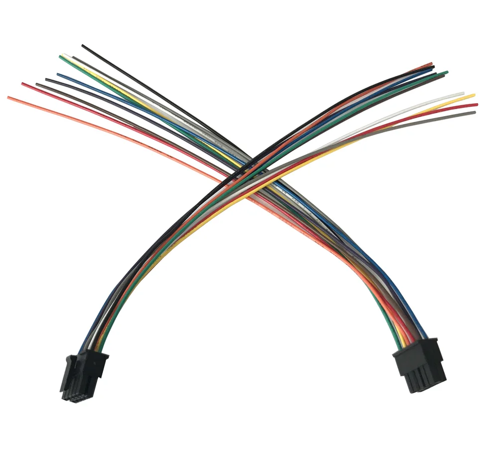 Molex Male Connector 2-24 Pin Male to female molex 43020-1000 3.0mm connector Wire Harness