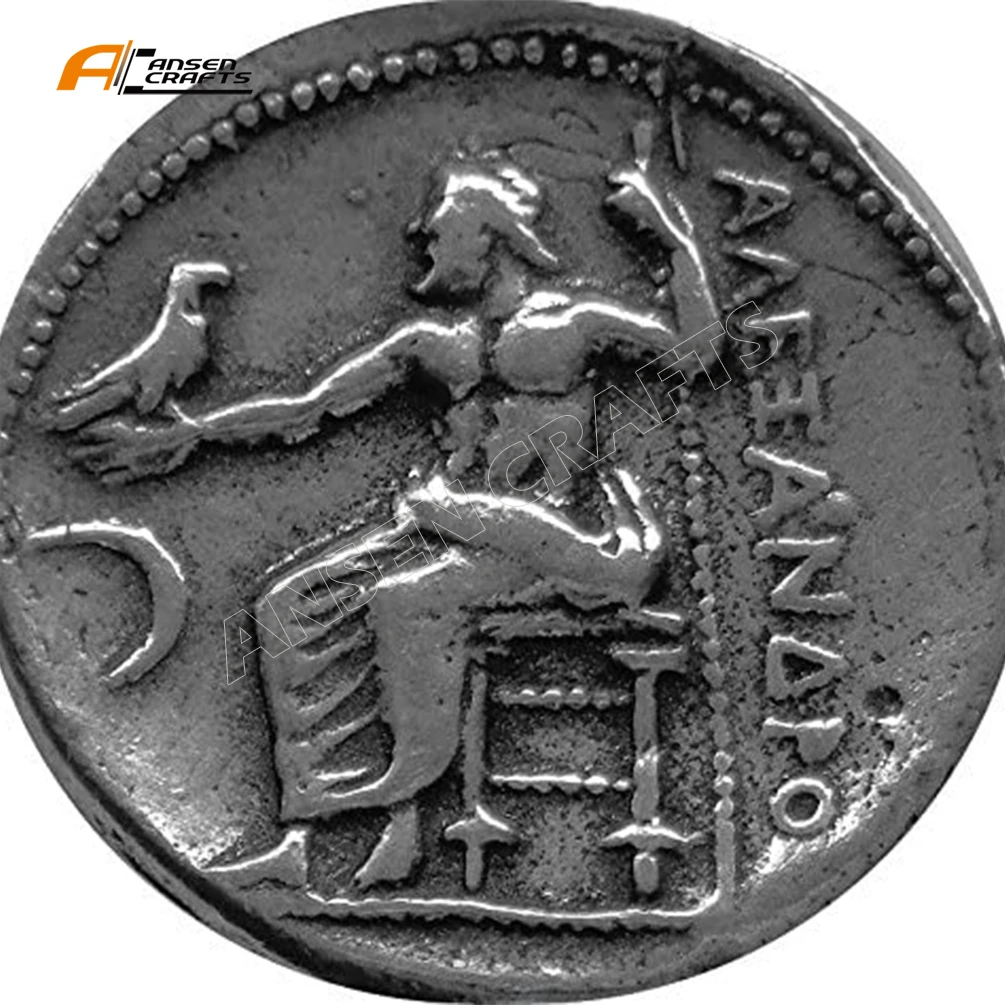 Factory Custom Ancient Metal Rome Roman Old Gold And Silver Souvenir Coins