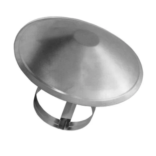 Factory Rain Cowl Wind Cowl Kit for Straight Stainless Steel Pipe Chimney air duct rain cap exhaust rain cap
