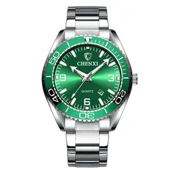 Hot Sale Colorful Men Quartz Watches Offer Price Stainless Steel Strap Men Wristwatches