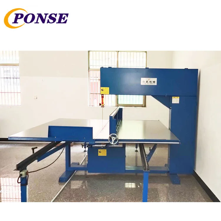 vertical sponge cutting machine
