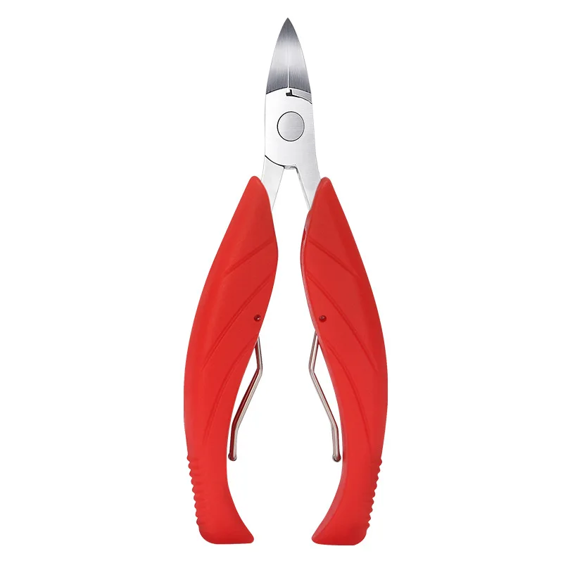 Nail clippers olecranon nail scissors stainless steel dead skin scissors plastic handle dead skin clippers nail clippers