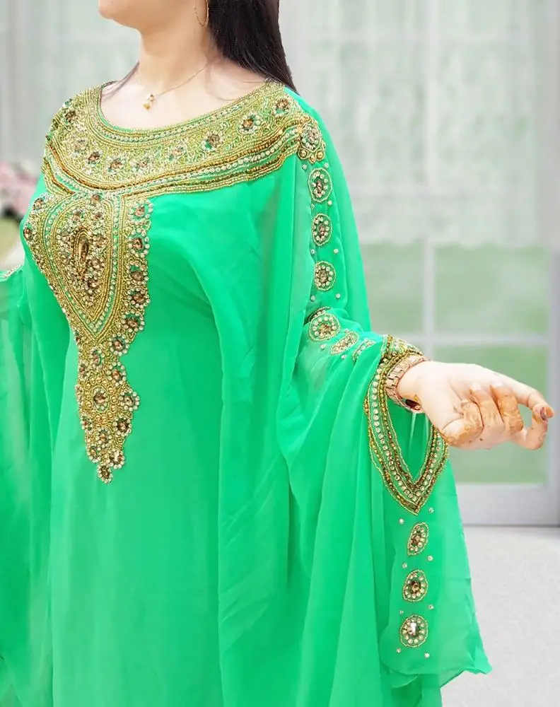 Dubai Abaya Muslim dress Women Evening Dresses Moroccan Wedding Kaftan Abaya plus size islamic clothing