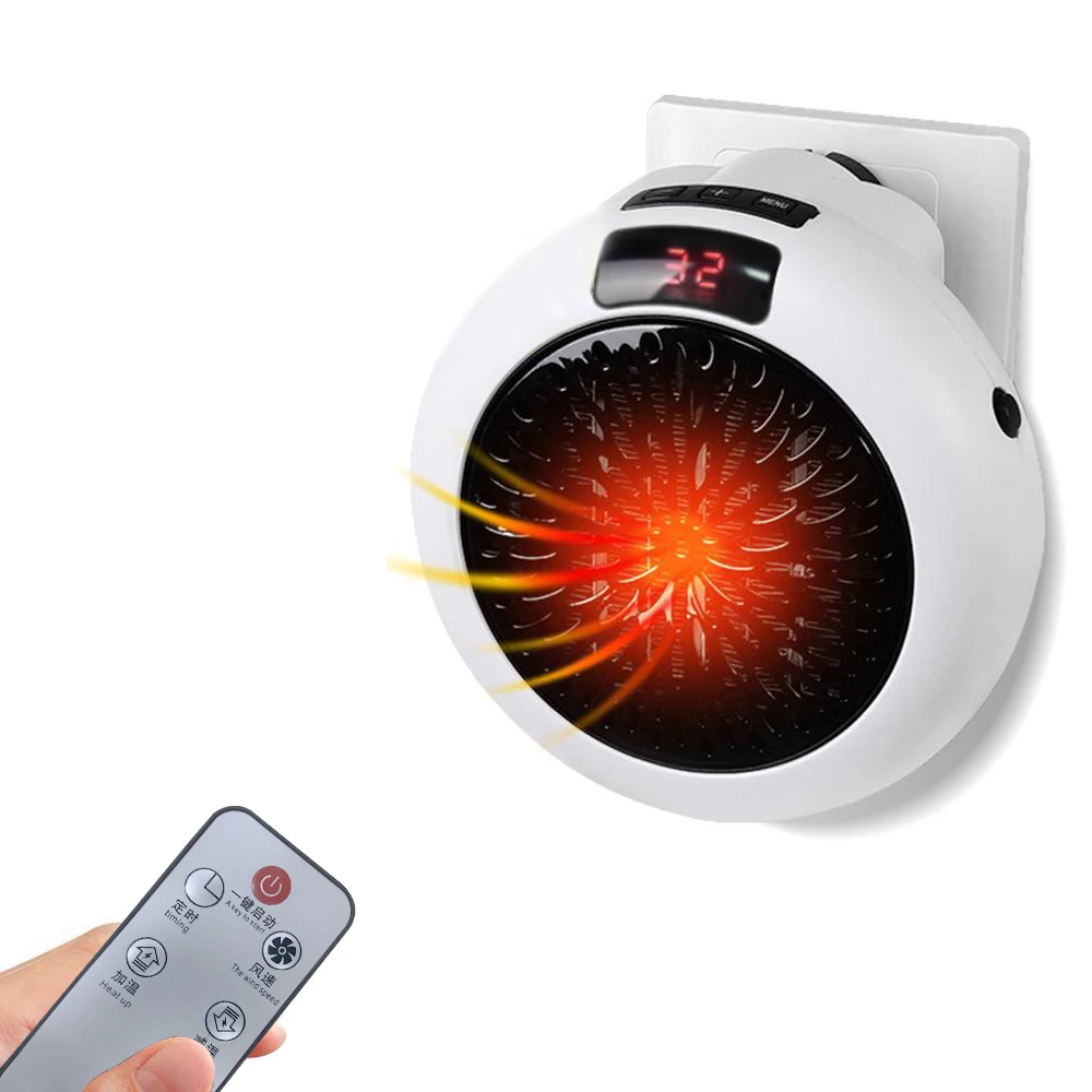 Portable PTC Heater Portable heating fan plug in electric space mini room electric heater