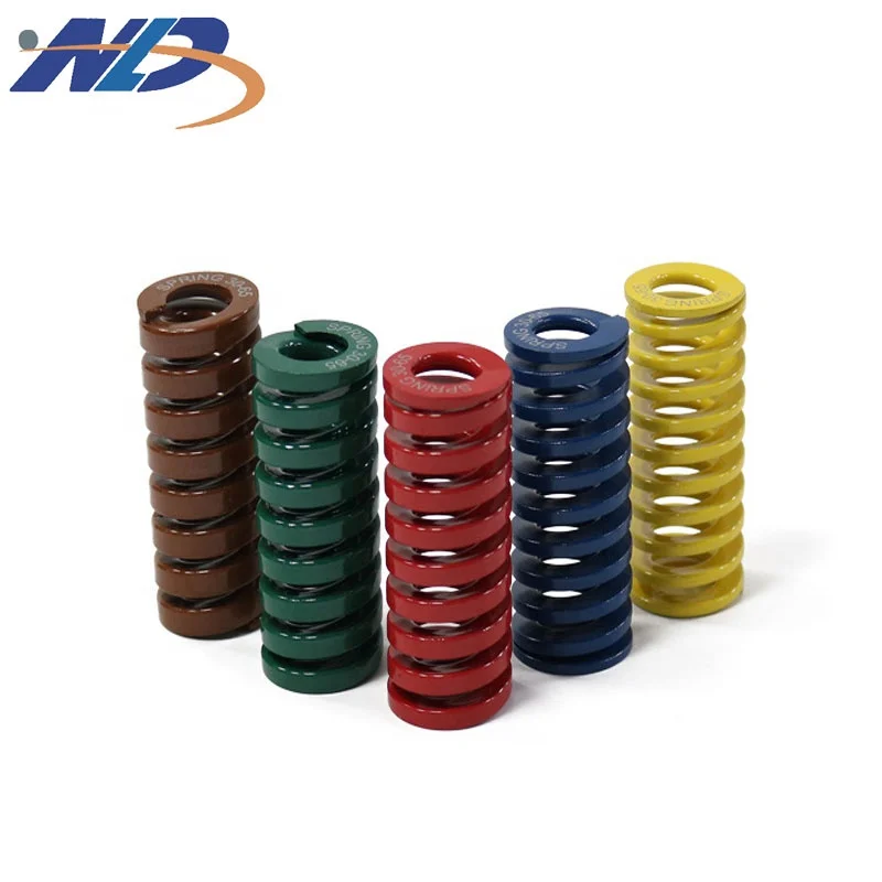 NLD Custom 65mn 50CRV4 Rectangular Manufacturer Size Stainless Steel Coil Spiral Helical Alloy Steel Spring