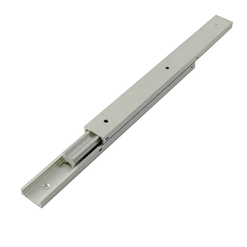 Aluminum alloy guide drawer slide rail ball bearing Industrial keyboard bearing load 33 LBS