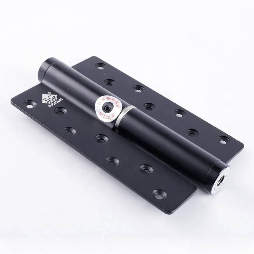 Hydraulic automatic door closing rebound offset shaft 5 inch 6 spring buffer damping door closer hinge
