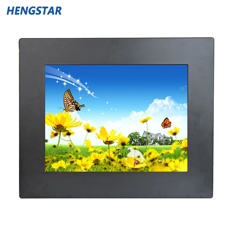 15 Inch Industrial All in One 10 Points Capacitive Touch Screen Panel Mount Win10 PC for Business
