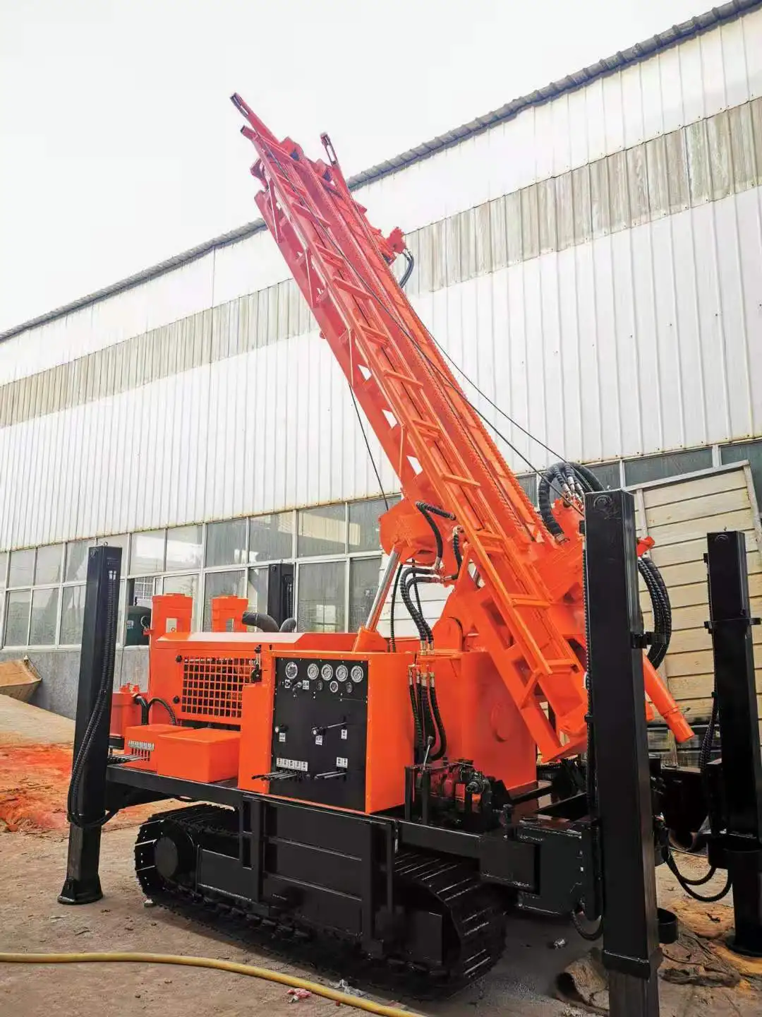 600m Diesel Engine Borehole Water Well Drill/Drilling Rig Machine