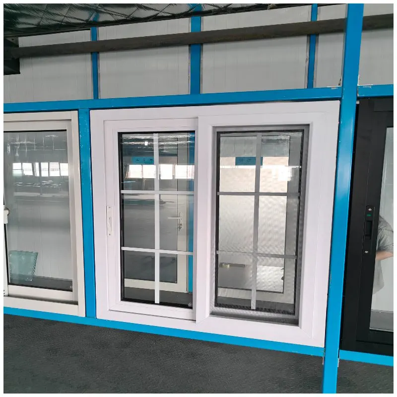 Factory Directly Price French Design Pvc Sliding Window