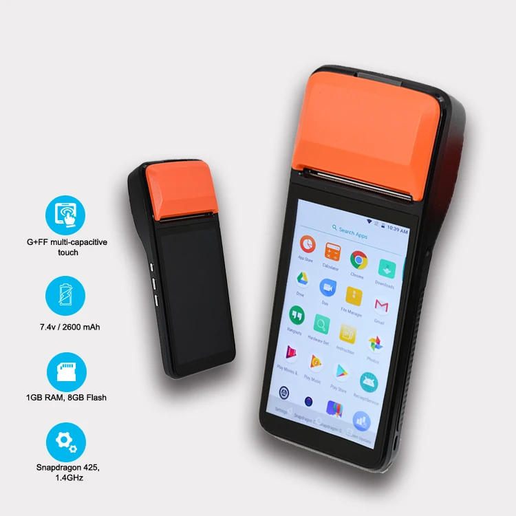 Smart POS terminal WIFI 5 inch android outdoor pos terminal for restaurant R330C