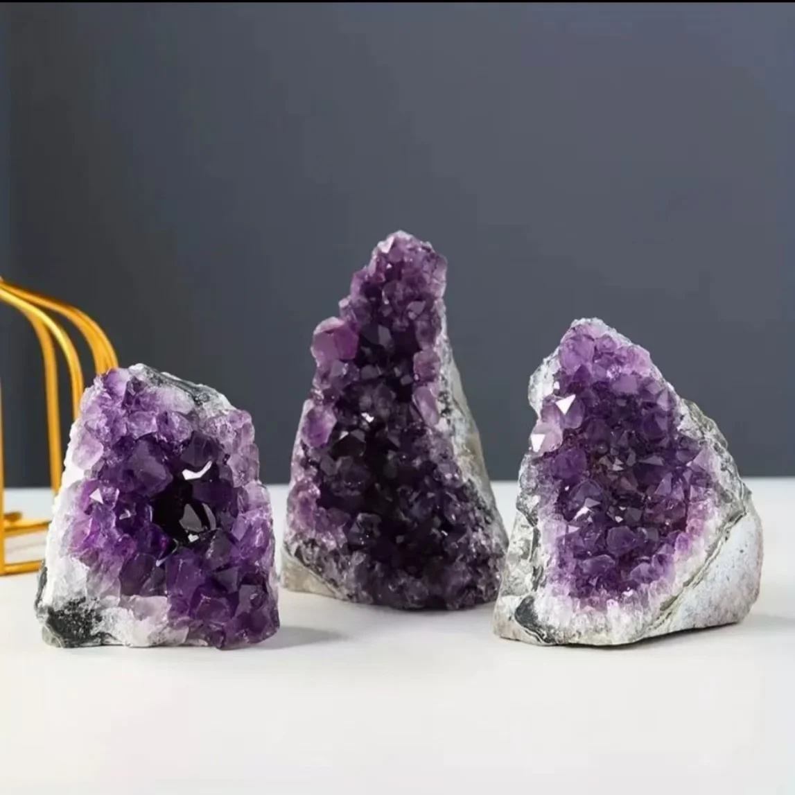 Natural crystal Uruguayan amethyst cluster crystal town amethyst cave