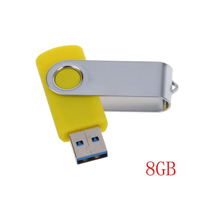 Bulk buy from china 128 GB micro Swivel USB 2.0 Flash Drive / Customer logo printing twister USB thumb drive