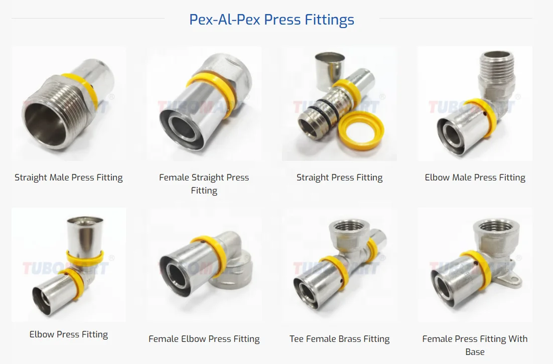 Tubomart горячая Распродажа PN25 32 мм латунные локтевые фитинги для газовой системы
