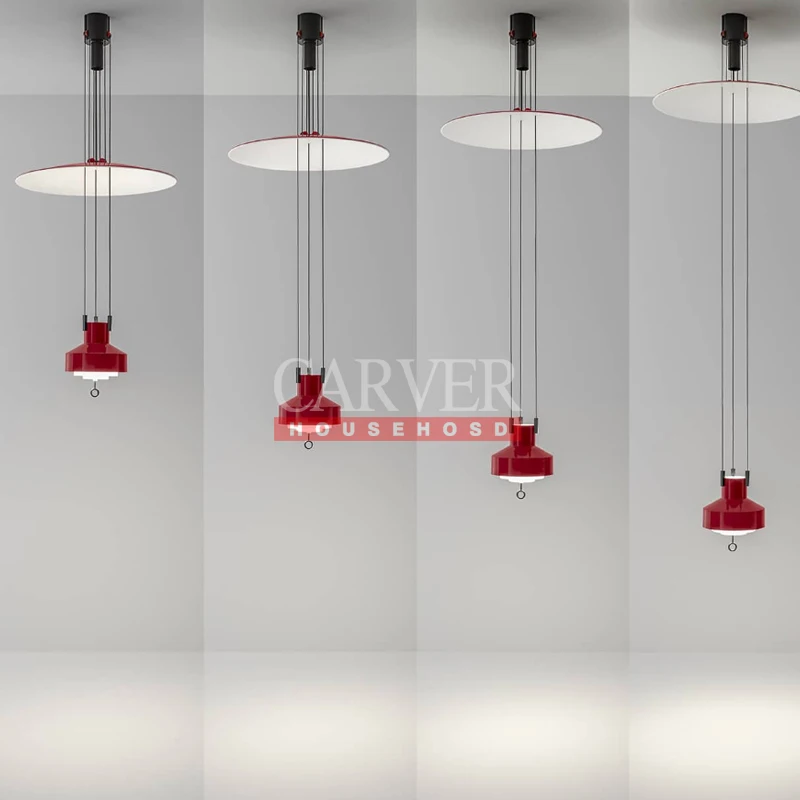 Red simple pendant lamp for dining room white reading lamp for bed room Green pendant light for Restaurant decor light