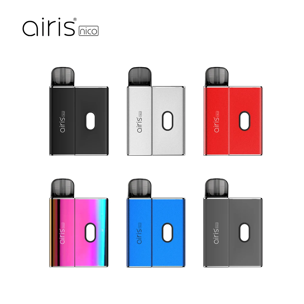 
DHL Shipping Airis Nico Vape Mod Kit Battery Refillable and Pod Adapter Vape Pod Kit 