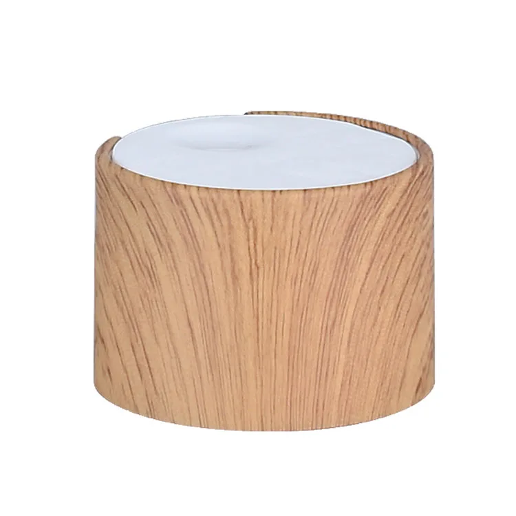 Hot sale shampoo bottle dispensing pressure plate cover aluminum gold silver disc top cover