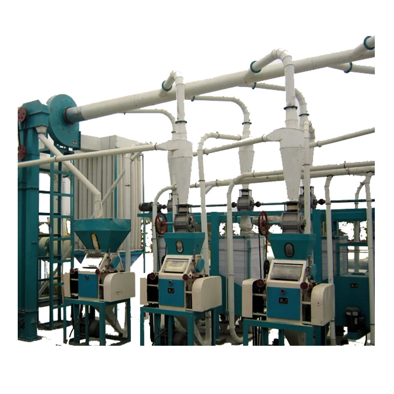 50 ton per day corn flour milling plant maize mill machinery