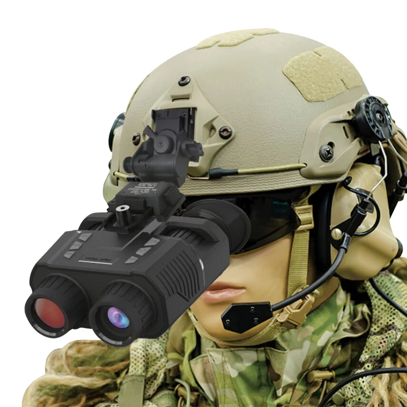Hot sale Night vision device for 100% total darkness Digital infrared hd head mounted night vision binoculars