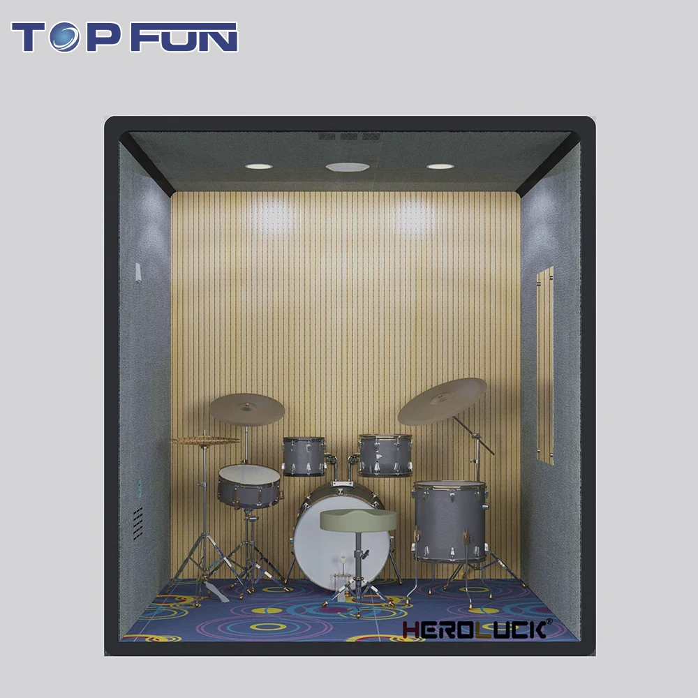 Manufacturers Supply Modular Soundproof Booth Office Pods Fast Assemble Phone Booth Music Soundproof Room