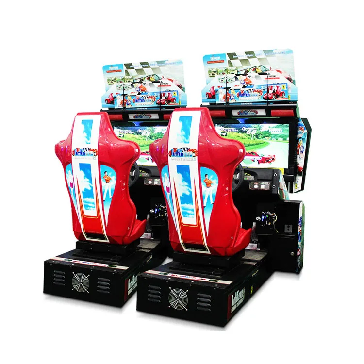 Factory price coin operated amusement machine 3d 2 player arcade simulator video racing game machine console