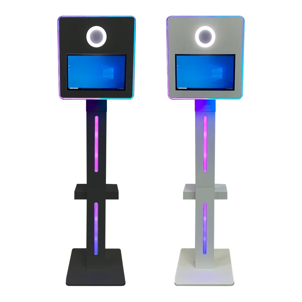 15.6Inch dslr photo booth Lcd Touch Screen Monitor selfie dslr photo booth Shell booth machine