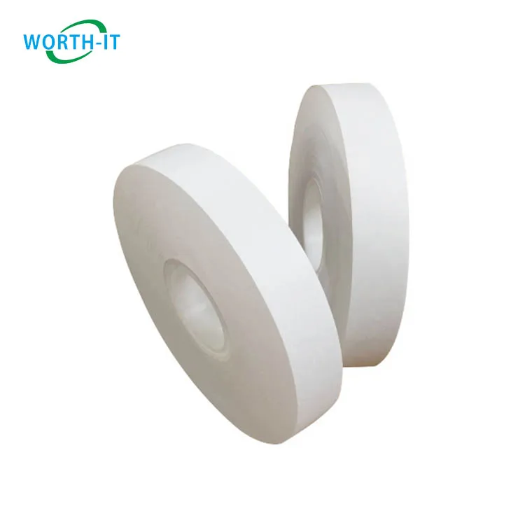 paper tape high temperature hot melt glue paper banding machine bank strapping tape to package white kraft paper tape wholesale